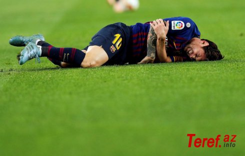 "Barselona"da Messi şoku - Oyunu yarımçıq tərk etdi