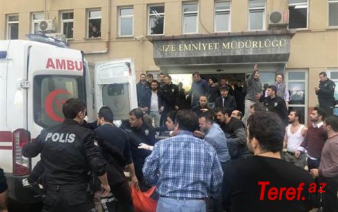 Türkiyədə polis rəisi silahlı hücumda öldürüldü - Atəş açan da polisdir...