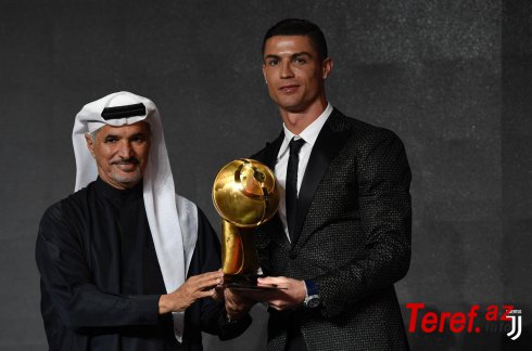 Ronaldu "Globe Soccer Awards" versiyası üzrə 2018-ci ilin ən yaxşı futbolçusu seçilib