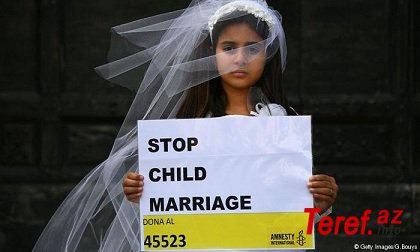 Ölkədə 14 min boşanmış azyaşlı qız var – Şok hesabat