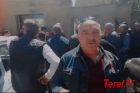 Biləsuvarda etiraz aksiyası - Qarabağ müharibəsinin veteranları ayağa qalxdı(VİDEO)
