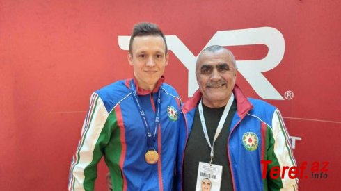 Azərbaycan üzgüçüsü dünya seriyasında qızıl medal qazandı