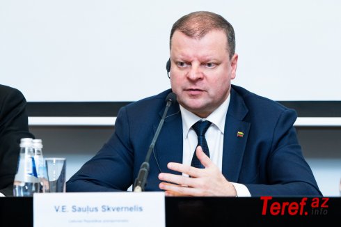 Litvanın baş naziri prezident seçkilərində məğlubiyyətini etiraf edərək vəzifəsindən istefa verib