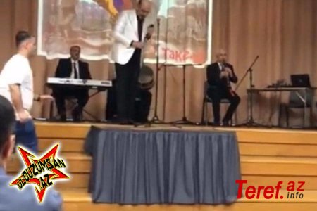 Xalq artisti Laçının işğal günü erməni bayrağı ilə konsert verib?