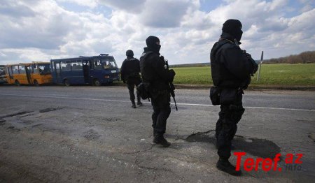 8 Ukrayna hərbçisi əsir götürüldü