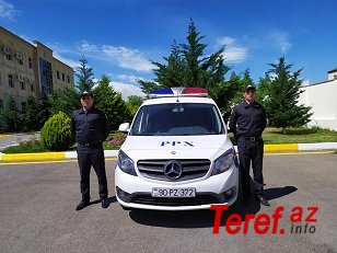 POLİSLƏR ONU YANĞINDAN XİLAS ETDİLƏR
