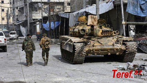 Suriya ordusu Hələbin şimalında dörd terrorçu öldürüb