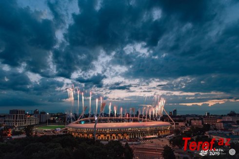"Minsk 2019" II Avropa Oyunlarının məşəli yandırılıb - FOTO