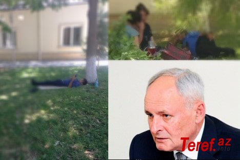 Nazir “OMD”-nin həyətində piknik yaradıb, yoxsa Çernobıl qəzası? -İnanılmaz fotolar