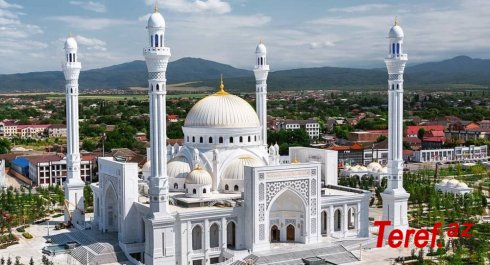 Çeçenistanda Avropanın ən böyük məscidi açıldı
