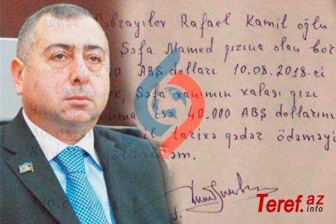 Deputat iki mandatını girov qoyaraq borc alıb – “Deyir 3 milyon verib deputat olmuşam…”