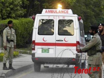 Pakistanda avtobus qəzaya uğrayıb: 26 ölü, 12 yaralı