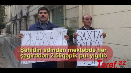 "Təhsil naziri məktəbdə baş vermiş cinayət faktlarını ört-basdır edir" - VİDEO