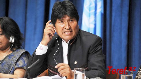 Evo Morales təyyarə ilə Meksikaya gedib