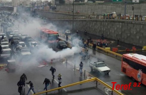 İranda benzin üsyanı: 12 nəfər həlak olub - VİDEO