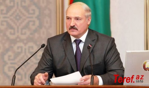 Lukaşenko bu sənədi dəyişməkdən imtina etdi