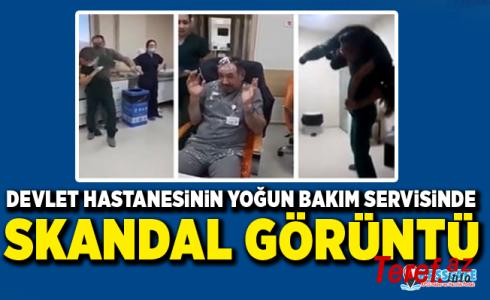 Devlet Hastanesinin Yoğun Bakımından Skandal Görüntü VİDEO