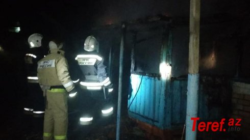 Stavropol diyarında baş verən yanğında dörd nəfər ölüb