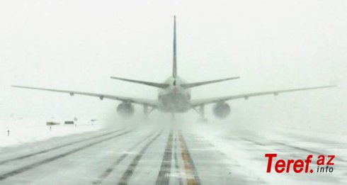 İranın aeroportu fəaliyyətini dayandırdı – Hava şəraiti ilə əlaqədar