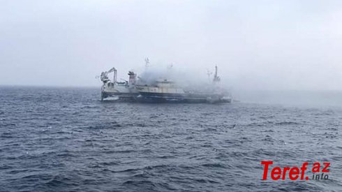 Rusiyanın gəmisində partlayış: 47 nəfər son anda xilas edildi