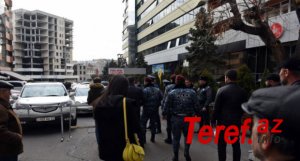 ﻿ İrəvanda Koçaryanın ofisi olan binada atışma: - bir neçə nəfər girov götürüldü