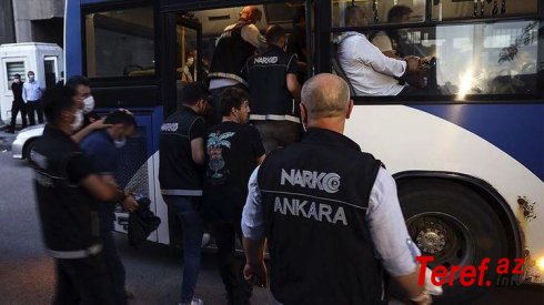 Türkiyədə “Bataqlıq” əməliyyatında daha 34 şübhəli saxlanıb