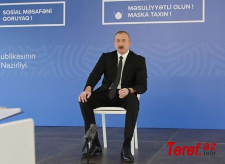 Prezident ATƏT-in Minsk qrupuna müharibə variantını XATIRLATDI - "Axı gərək hər şeyin həddi olsun"