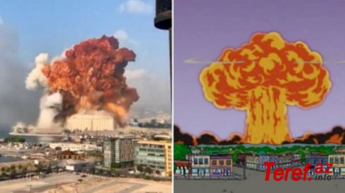 “Simpsonlar” Beyrutdakı partlayışı da “təxmin edib”? - FOTO