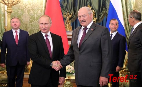 Putinin səbri tükəndi: Lukaşenkoya zəng...