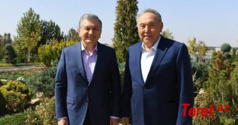 Şavkat Mirziyoyev və Nursultan Nazarbayev Sarıağaşda görüş keçirdilər