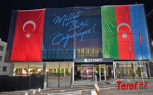 Türkiyənin “İYİ” partiyası Azərbaycanı dəstəklədi - FOTO