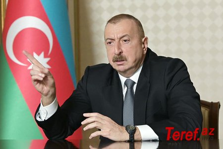 Prezident İlham Əliyev: "Ermənistan qəbuledilməz tələblər irəli sürür"