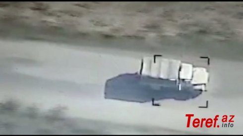 Ordumuz düşmənin daha bir neçə hərbi texnikasını məhv etdi - Video