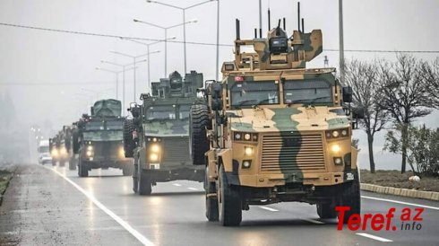 Türkiyə hərəkətə keçdi - 60 avtomobillik konvoy yola düşdü