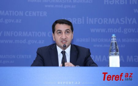 "Ermənistan Azərbaycan xalqına qarşı etnik təmizləmə aparır" - Hikmət Hacıyev