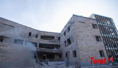 Xankəndindəki doğum evinin “bombalanması” saxta çıxdı - Sübutlar + FOTO