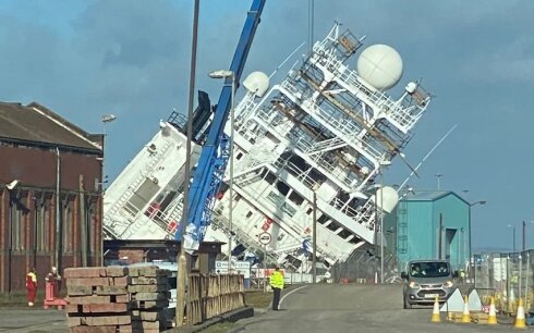 Teleqraf: Edinburq limanında gəmi hadisəsindən sonra 15 nəfər xəstəxanaya yerləşdirilib