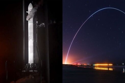 Dünyada bir ilk: Printerlə çap edilən raket orbitə göndərildi - FOTO/VİDEO