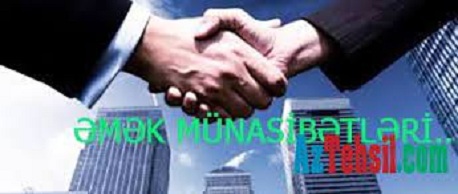 Əmək münasibətlərində ən mühüm və vacib olan sahələrdən biri -