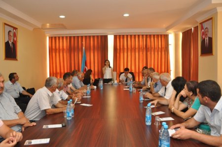 “Vətəndaşların müraciətləri haqqında” Azərbaycan Respublikası Qanununun regionlarda təbliği” layihəsi çərçivəsində tədbir keçirilmişdir - Tərtərdə