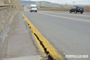Ziya Məmmədovun çəkdiyi daha bir yol çökdü