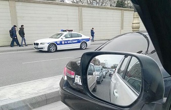 Yük maşını zəncirvari qəza törətdi: prospekt bağlandı - FOTO