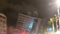 Tayvanda DƏHŞƏTLİ ZƏLZƏLƏ - Otel binası uçdu - VİDEO