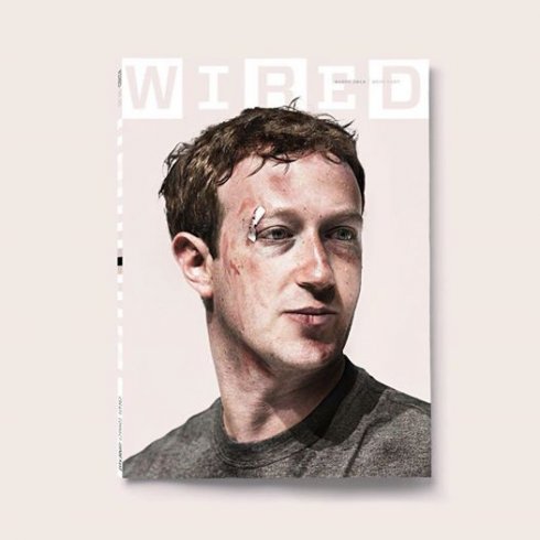 “Facebook”un sahibinin döyülmüş şəkli paylaşıldı - FOTO