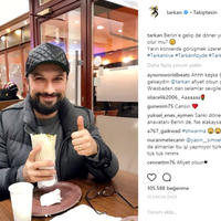 Tarkan Berlində dönərxanaya baş çəkdi - Foto