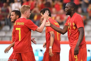 Futbol üzrə Belçika yığması Misiri məğlub edib VİDEO