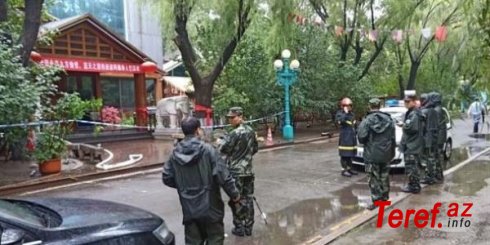 Çində hotel yanğını: azı 18 ölü var