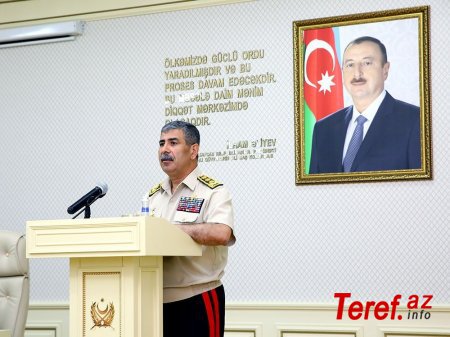 “Azərbaycan Ordusunun 90 faizi peşəkar hərbçilərdən ibarətdir” - Zakir Həsənov