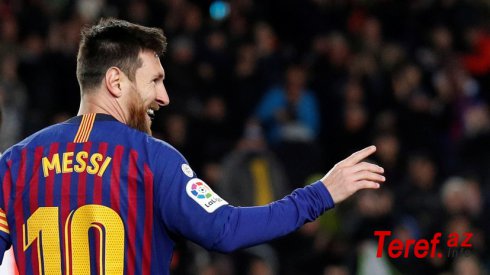 Messi 11 mövsümdə ardıcıl 20 qolla İspaniya çempionatında rekorda imza atıb