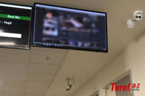 Xəstəxanada şok hadisə - Məlumatlandırma monitorunda porno video göstərdilər
